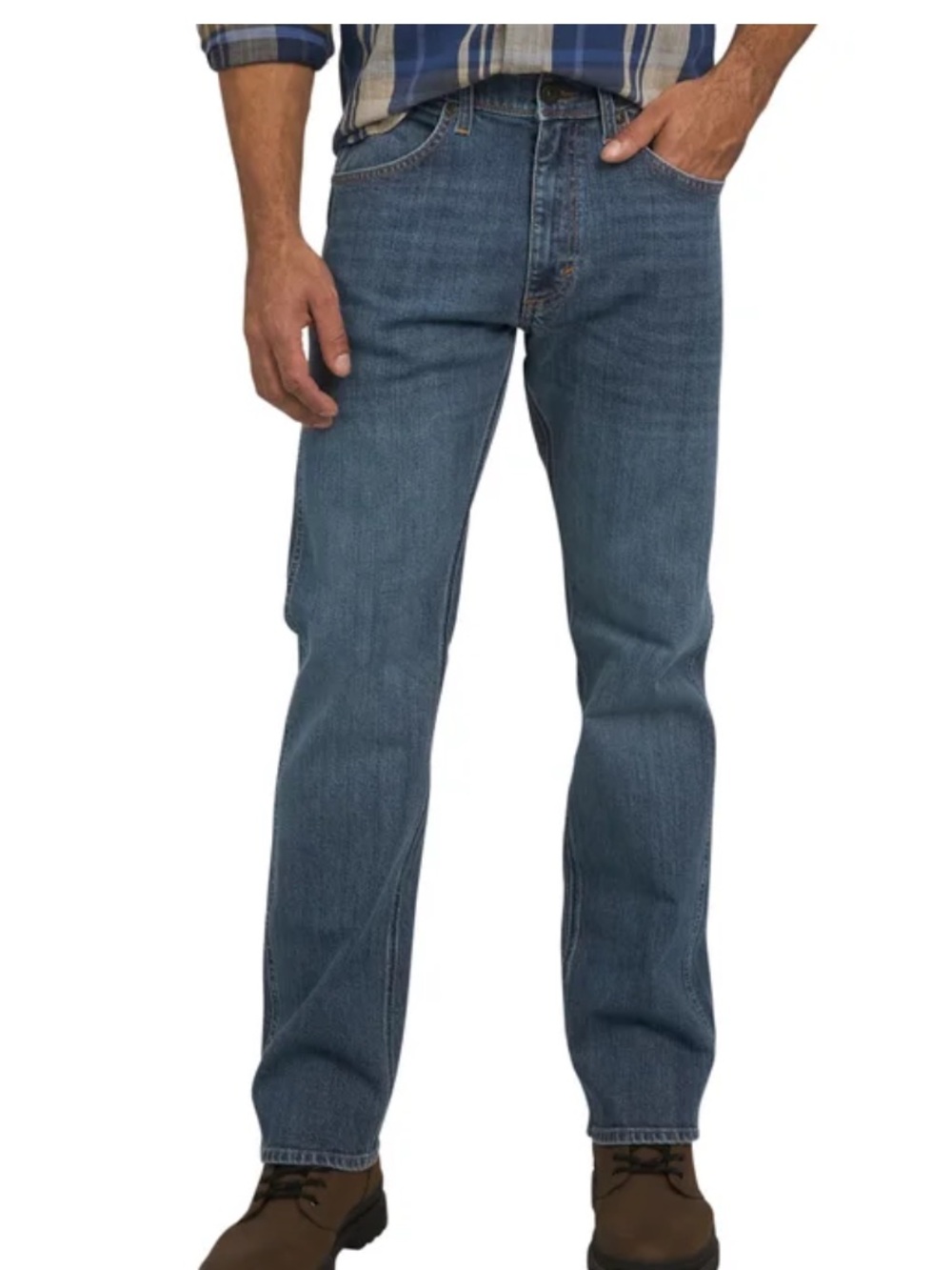 Wrangler Men's Straight Cut, Regular Fit Jeans 32x32